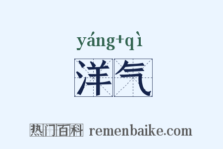 洋气是什么意思的图片